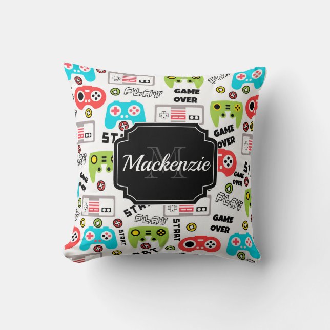 Retro Video Game Cushion (Front)