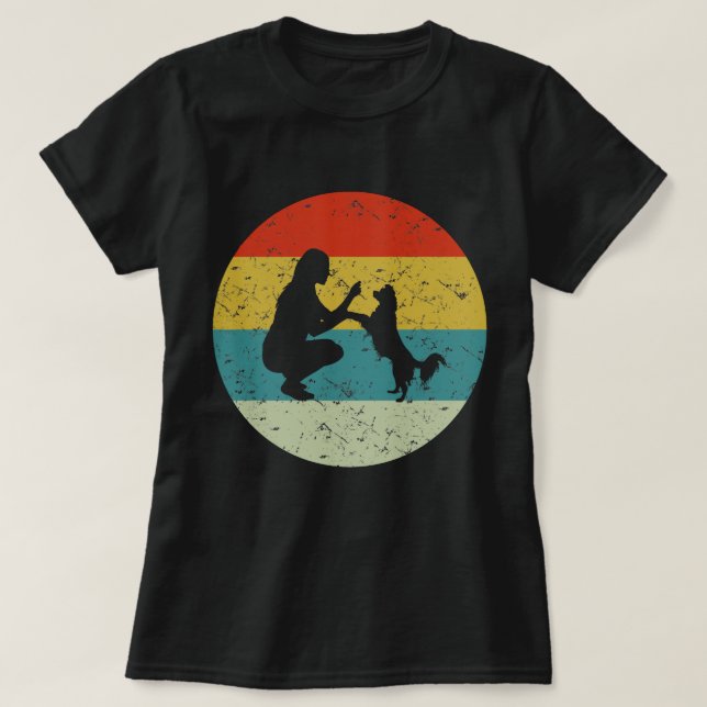 retro vinatge dog T-Shirt (Design Front)