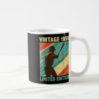 Retro Vintage 1955 Baseball Lover Limited Edition  Coffee Mug