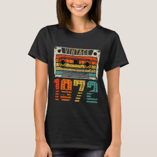 Retro Vintage 1972 51st Birthday T-Shirt