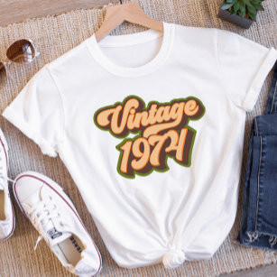Retro Vintage 1974 Women's T-shirt