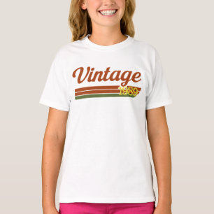 Retro Vintage 1989 Typography T-Shirt