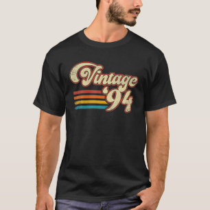Retro Vintage 1994 30th Birthday Gift Men Women 30 T-Shirt
