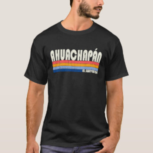 Retro Vintage 70s 80s Style Ahuachapan, El Salvado T-Shirt