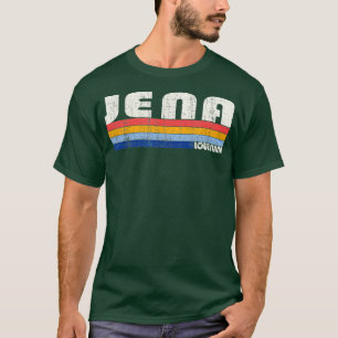 Retro Vintage 70s 80s Style Jena Louisiana T-Shirt