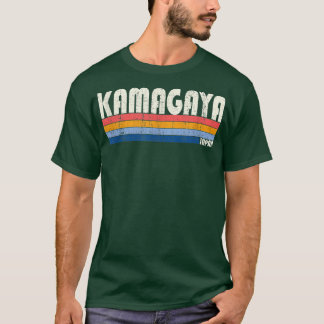 Retro Vintage 70s 80s Style Kamagaya, Japan  T-Shirt