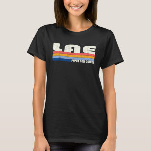 Retro Vintage 70s 80s Style Lae, Papua New Guinea T-Shirt