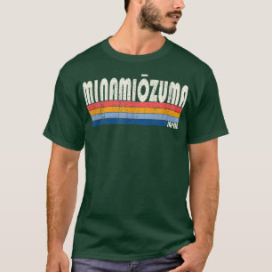 Retro Vintage 70s 80s Style Minamiozuma, Japan  T-Shirt