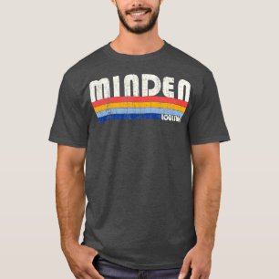 Retro Vintage 70s 80s Style Minden Louisiana T-Shirt