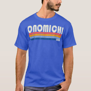 Retro Vintage 70s 80s Style Onomichi, Japan  T-Shirt