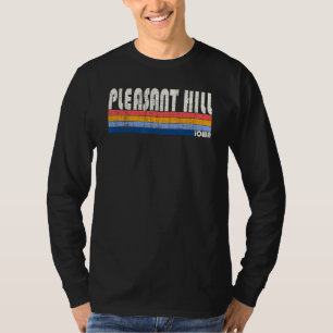 Retro Vintage 70s 80s Style Pleasant Hill Iowa T-Shirt