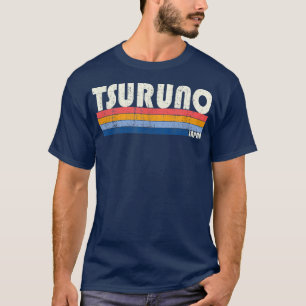 Retro Vintage 70s 80s Style Tsuruno, Japan  T-Shirt