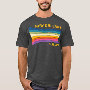 Retro Vintage 70s New Orleans Louisiana  T-Shirt
