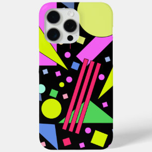 Retro Vintage 80s and 90s Style iPhone 15 Pro Max Case