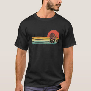 Retro Vintage Aardvark African Wildlife Zoo Animal T-Shirt