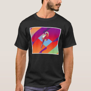 Retro Vintage Aesthetic Parrot T-Shirt