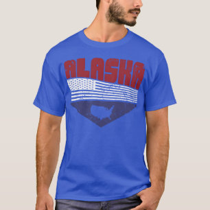 Retro Vintage Alaska Usa boy T-Shirt