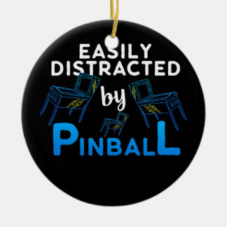Retro Vintage Arcade Gift Men or Women Pinball  Ceramic Ornament