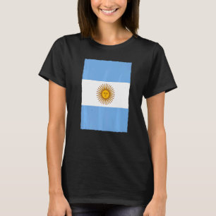 Retro Vintage Argentina National Flag T-Shirt