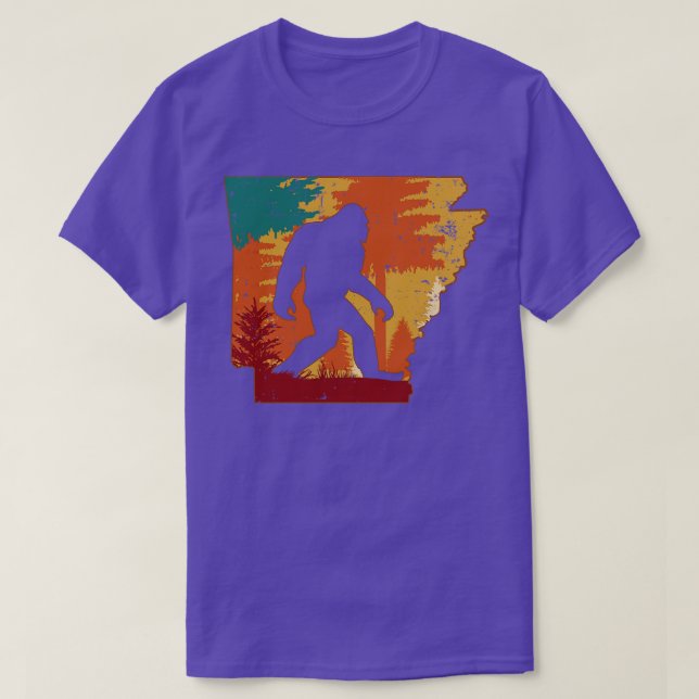 Retro Vintage Arkansas T-Shirt (Design Front)