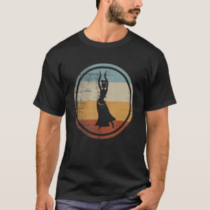 Retro Vintage Belly Dancer Oriental Dance T-Shirt