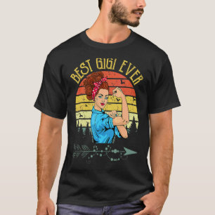 Retro Vintage Best Gigi Ever Gigi Mother's Day T-Shirt