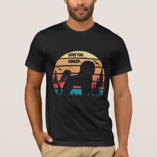 Retro Vintage Bichon Frisé Dog T-Shirt