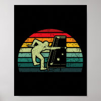 Retro Vintage Billiards Game 8 Ll Pool Player Tour