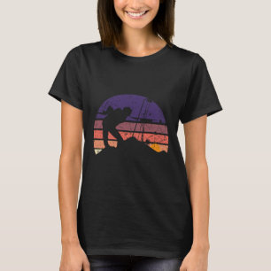 Retro Vintage Billiards Game 8 Ll Pool Player Tour T-Shirt