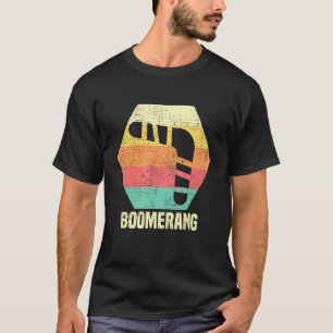 Retro Vintage Boomerang Ancient Weapon Boomerang T-Shirt