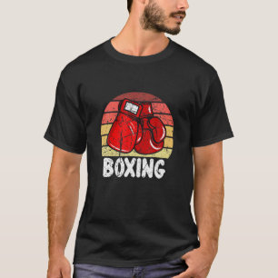 Retro Vintage Boxing Gloves For Boxer Men Women Ki T-Shirt