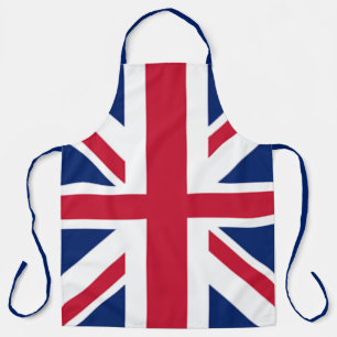 Retro Vintage British Flag Apron, Uk Union Jack Apron