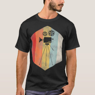 Retro Vintage Camera T Shirt - Cameraman Gift