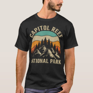 Retro Vintage Capitol Reef National T-Shirt