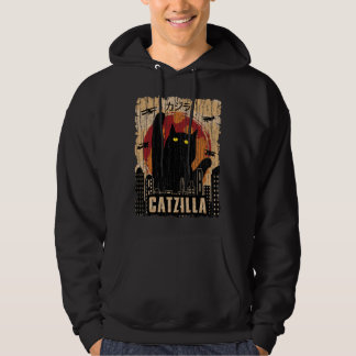 Retro Vintage Catzilla Tshirt  948 Copy