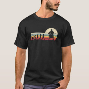 Retro Vintage Cello Lover Human Evolution Cello T-Shirt