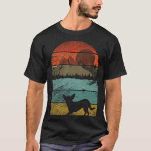 Retro vintage Chihuahua Dogs and cute animal 4 T-Shirt