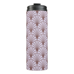 Retro vintage Chinese traditional pattern seamless Thermal Tumbler