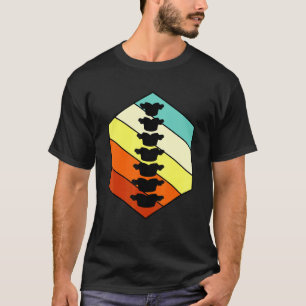 Retro Vintage Chiropractor Chiropractic Surgeon Gr T-Shirt
