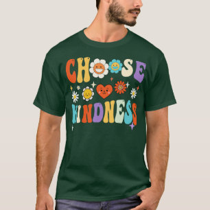 Retro Vintage Choose Kindness Lover Women Girls T-Shirt