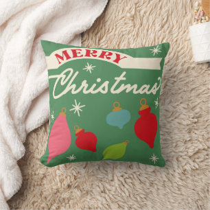 Retro Vintage Christmas Home Decor Cushion