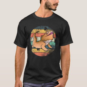 Retro Vintage Classic Bearded Dragon Reptile T-Shirt