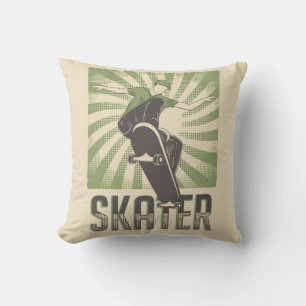 Retro Vintage Classic Grange Skater Cushion
