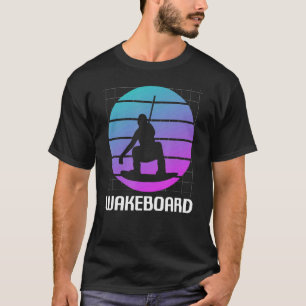 Retro Vintage Classic Wakeboard Wakeboarding Wakeb T-Shirt