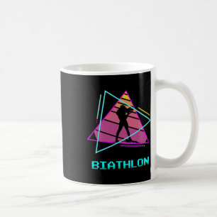 Retro Vintage Clic Biathlon Biathlete 3 Coffee Mug