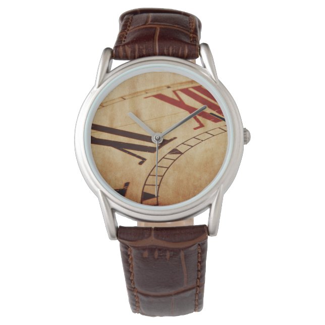 Retro vintage clock watch (Front)