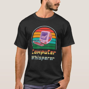 Retro Vintage Computer Programmer Or Coder Geeky T-Shirt