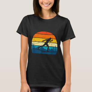 Retro vintage cross-country skiing - winter sports T-Shirt