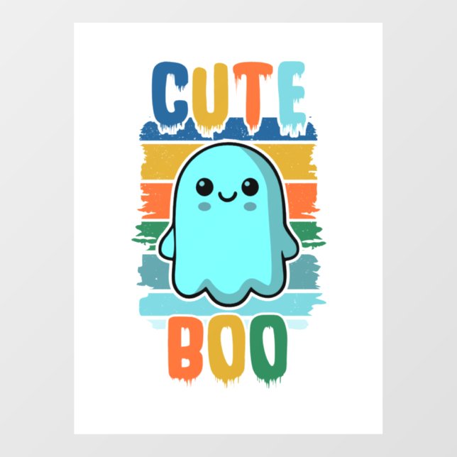 Retro Vintage Cute Halloween Ghost (Sheet)