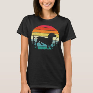 Retro Vintage Dachshund Dog Lover Gift Men Women T T-Shirt